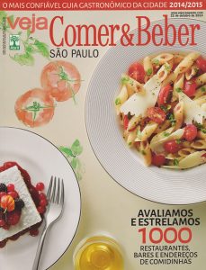 Revista Veja - Comer e Beber - São Paulo 2014